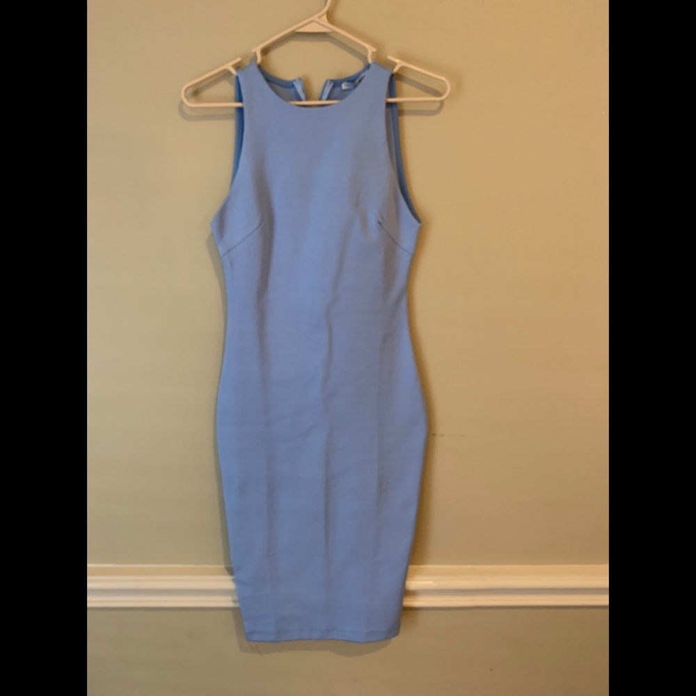 Baby blue, never worn, Fashion Nova Dress